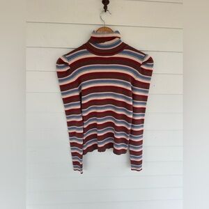 &merci Multicolor Striped Sweater